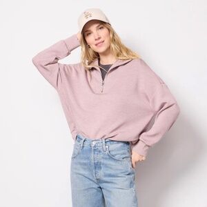 Varley "Hawley" Half-Zip Sweatshirt, S